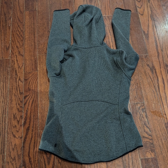 Lululemon Fleece & Thank You Pullover Heathered Black / Black - size 10 - Picture 6 of 10